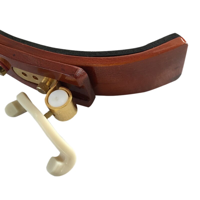 Violin Shoulder Pad Multi-Position Adjustable Maple Shoulder Pad German Style Violin Shoulder Pad for 3/4-4/4 Violin or 14 inch-