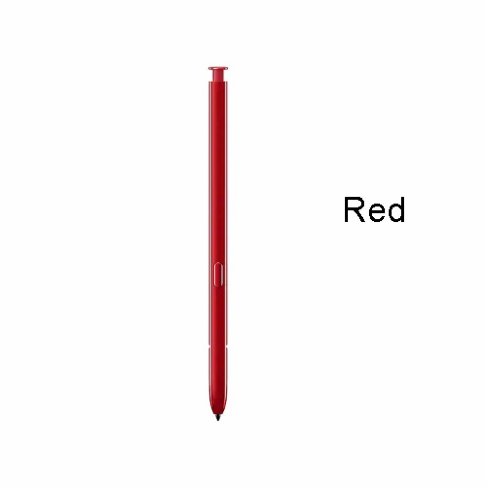 Lápiz óptico para Samsung Galaxy Note 10 / Note 10 + Plus, lápiz sensible para pantalla táctil con Bluetooth: Rojo