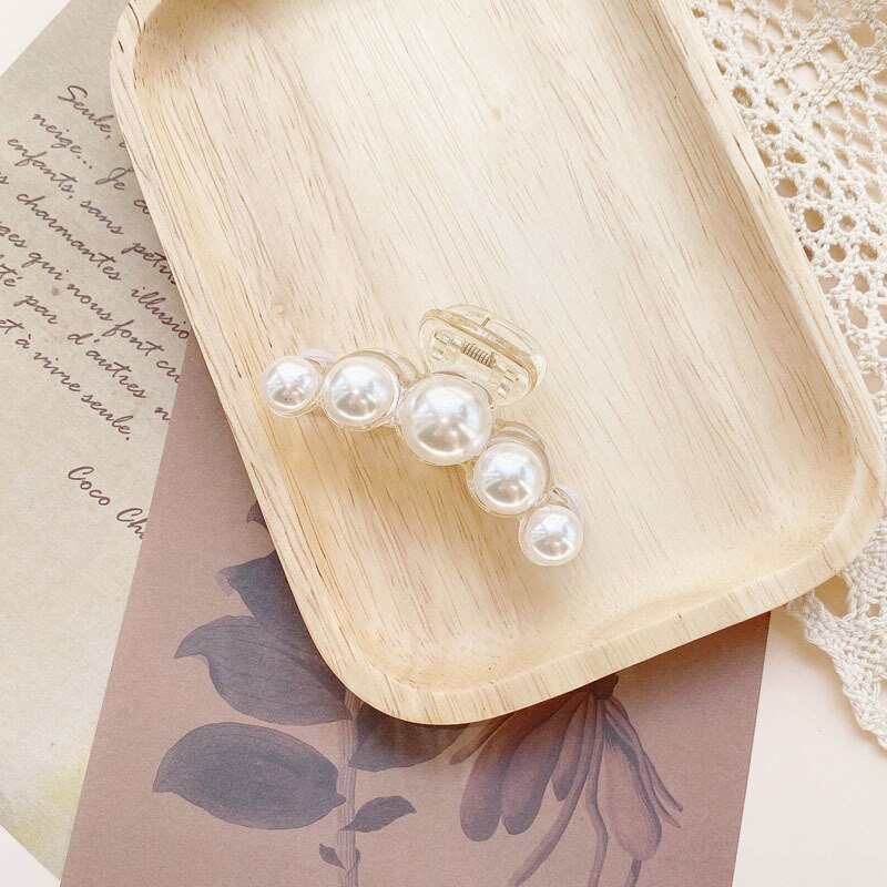 Imitation Pearl Hair Clip Claws Women Accessories Hairpin Korean Women Hair Jewelry Ornament