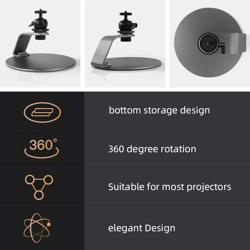 Supporto per proiettore supporto per proiettore mobile supporto per proiettore universale regolabile rimovibile supporto per staffa per palcoscenico da studio
