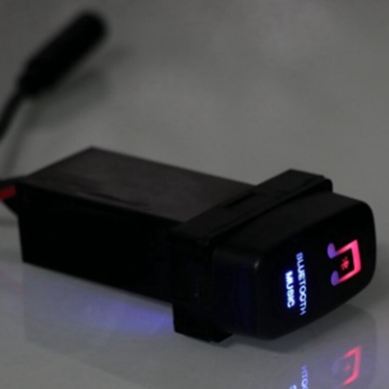 Car Bluetooth Music Adapter Module Panel Installation AUX Output Use for Mitsubishi Asx Lancer Outlander Pajero Fortis