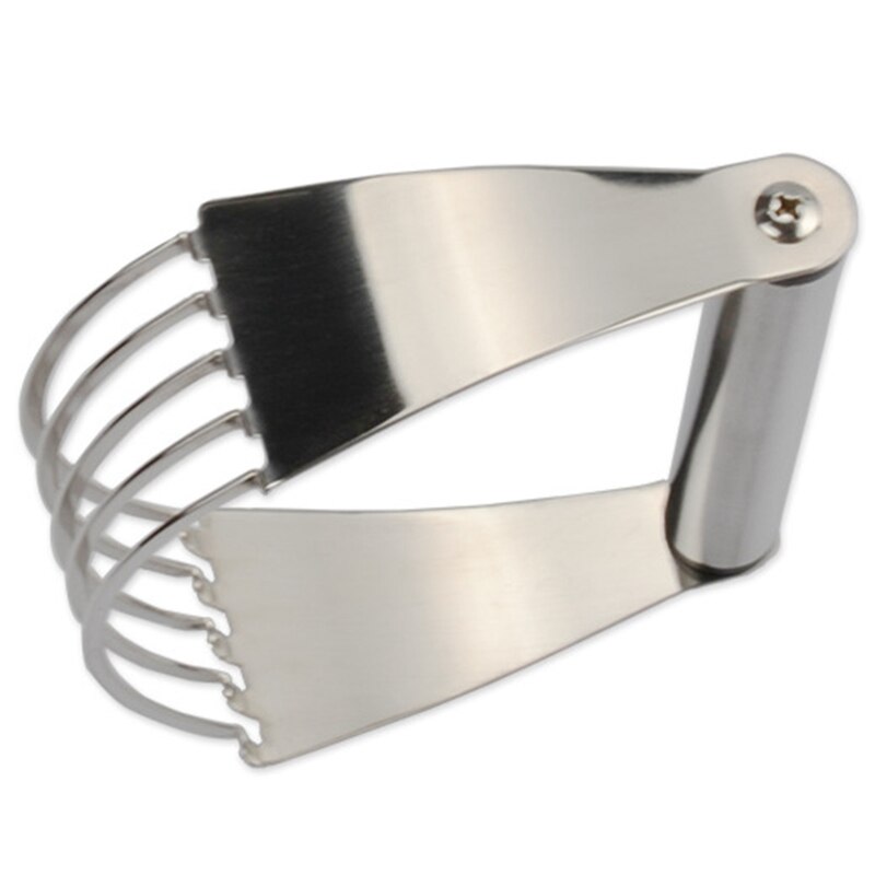 Flour Blender Stainless Steel Flour Cream Powder Feeder Baking Tools Butter Flour Mixing Commingler