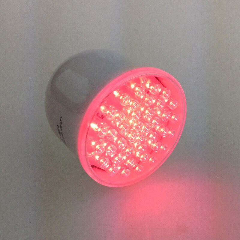 Handhold LED light therapy LED skin rejuvenation device with 4 exchargable heads RED Blue Yellow Purple LED light