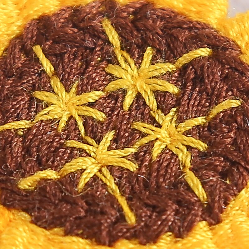 Pinzas para el pelo de punto de ganchillo para niña, horquillas para bebé, accesorios Kawaii, ganchos para el pelo de girasol, horquilla pequeña, sombreros para niños, 2 unids/set/Set