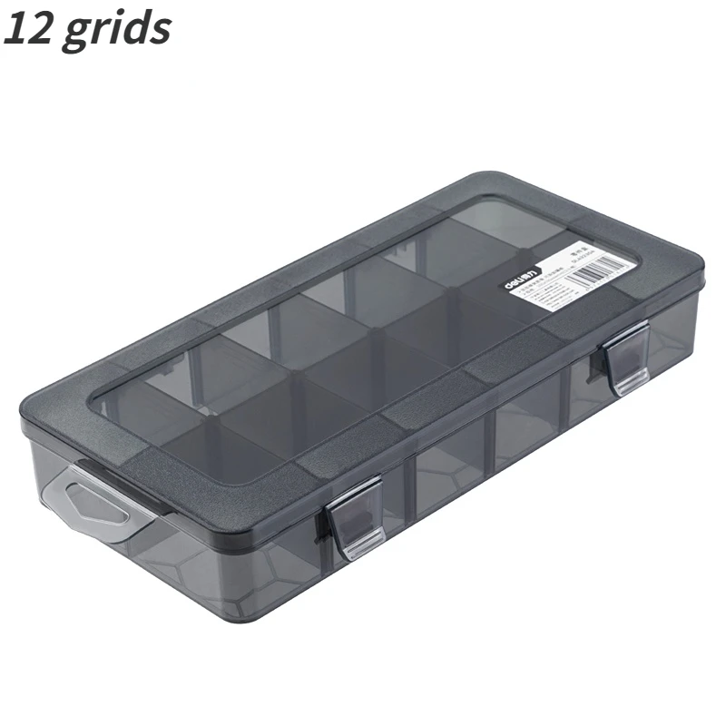 9-24 Grids Adjustable Organizer Storage Container Compartment Plastic Storage Box Component Screw Holder Case Display Container: Red