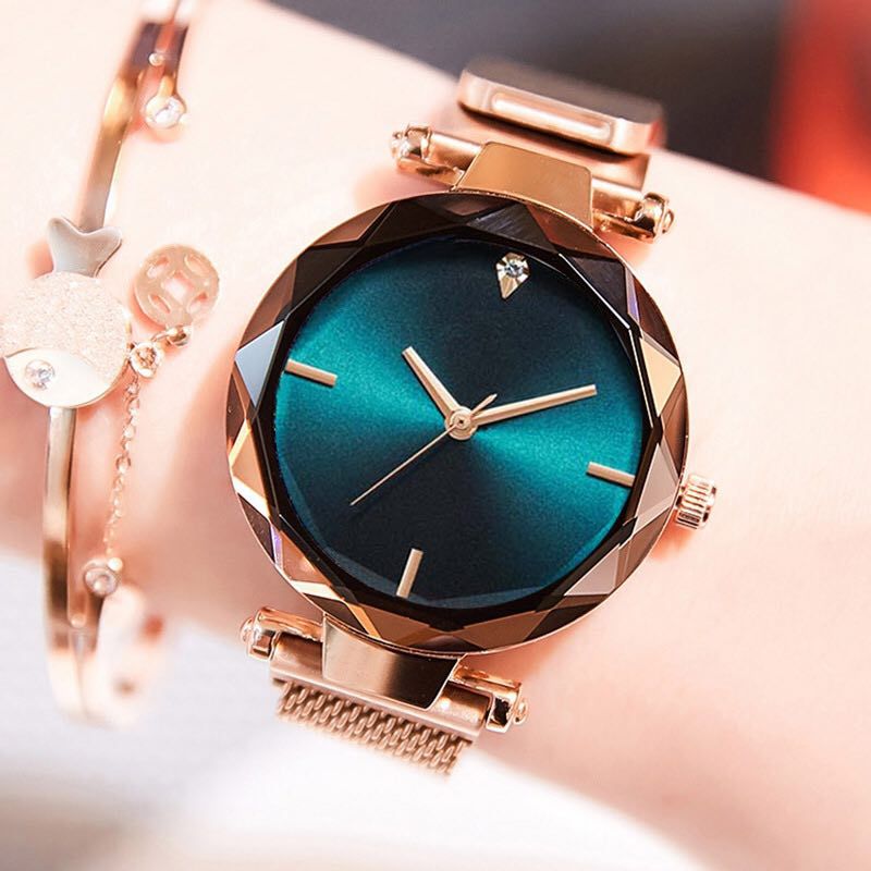 Vrouwen Horloge Luxe Magnetische Armband Horloges Gouden Klok Vrouwelijke Dames Horloges Vrouwen Zegarek Damsk Relogio Feminino