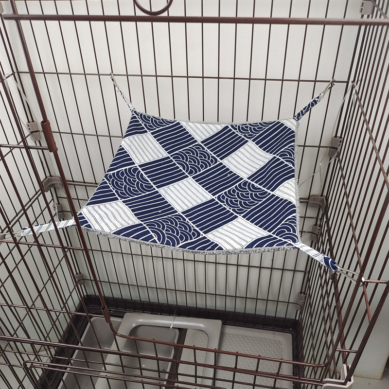 Petaurus Breviceps Warm Double Layered Hammock Three Layer Pet Hanging Squirrel Sleeping Bag Pet Supplies Hamster Hammock