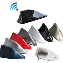 Para Peugeot 307, 206, 308, 407, 207, 3008, 508, 406, 3008 cc sw antenas de señal de coche alerón con forma de aleta de tiburón Accesorios Estilo