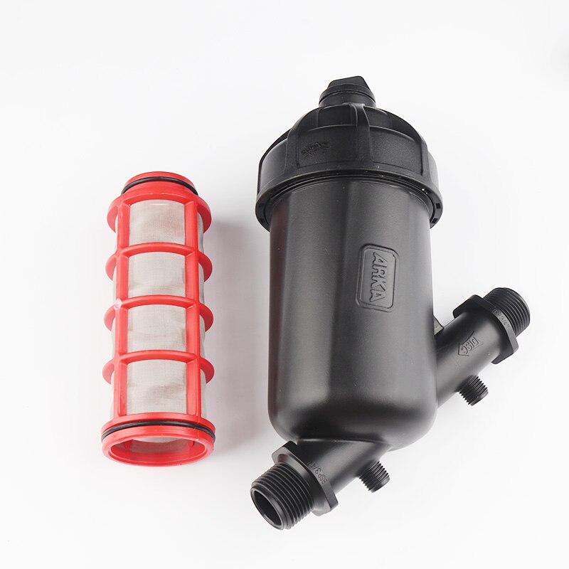 Farm-oriented Screen Filter Agricultural Irrigation 120 Mesh Micro Spray Filter with PVC PP Quick Connector 3/4 1 1.2 1.5 2"