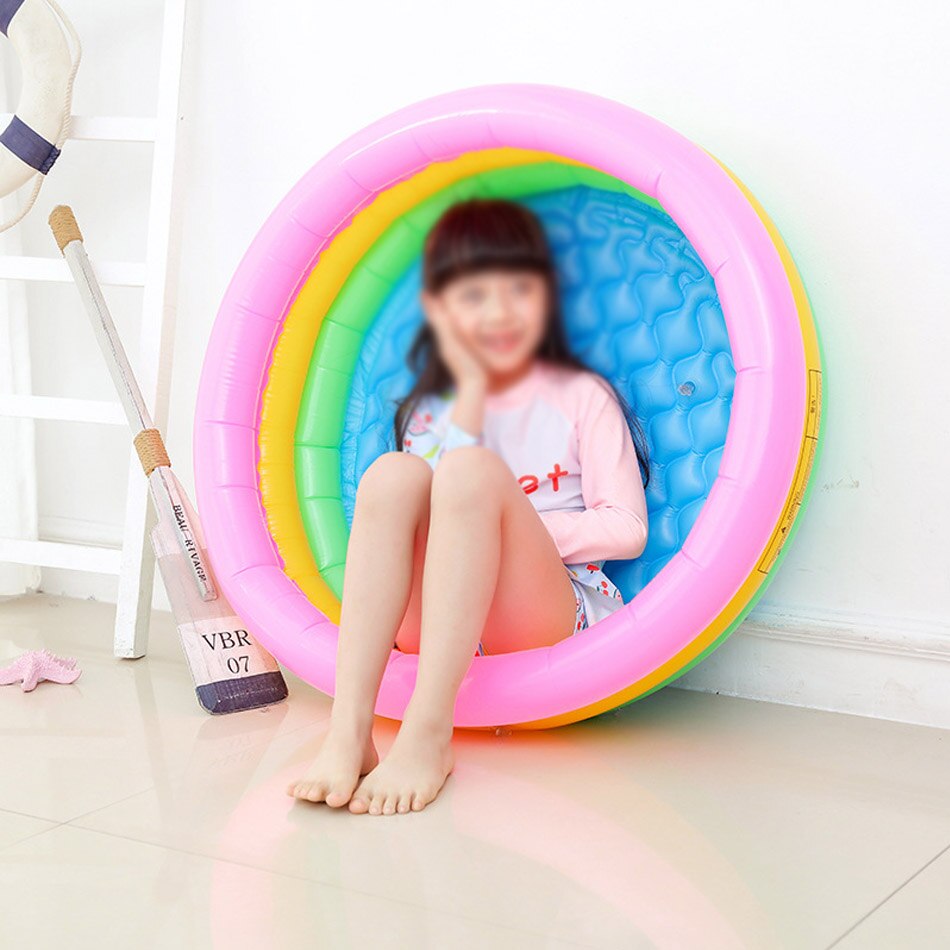 Outdoor Indoor Inflatble Pve Speelgoed Kinderen Jongens Meisjes 3-7 Jaar Oude Baden Zwemmen 120X25Cm Zwemmen zwembad Water Drijvende Mat