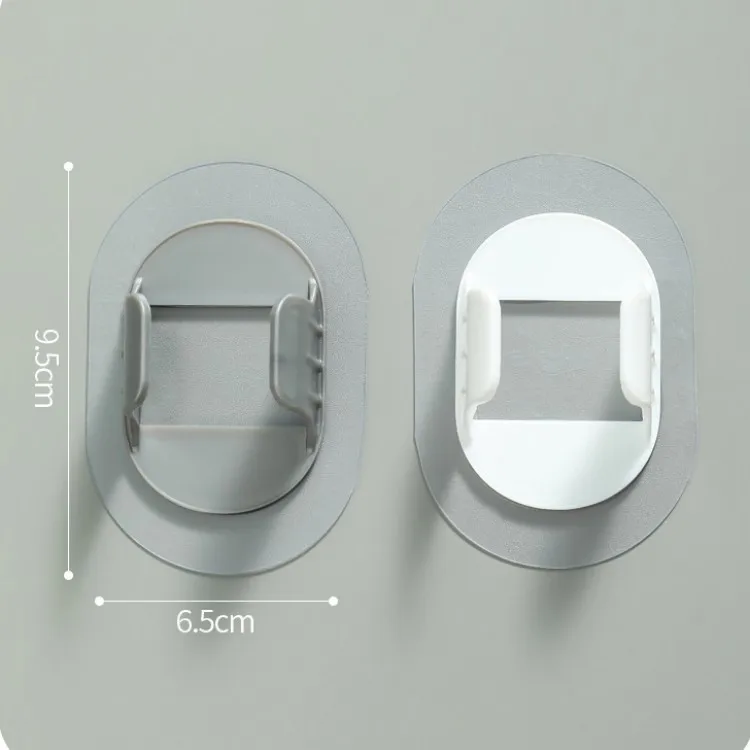 Pijpklem Haken Rek Zelfklevende Pijphouder Wandmontage 30-38mm Waterbuis Organizer Houder Slang Vaste Clip Badkamer Clip