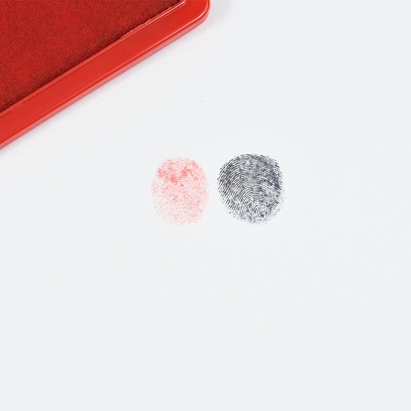 Pâte d'encre rouge de calligraphie, boîte carrée flambant neuve, tampon Yinni chinois 40g, rouge bleu noir