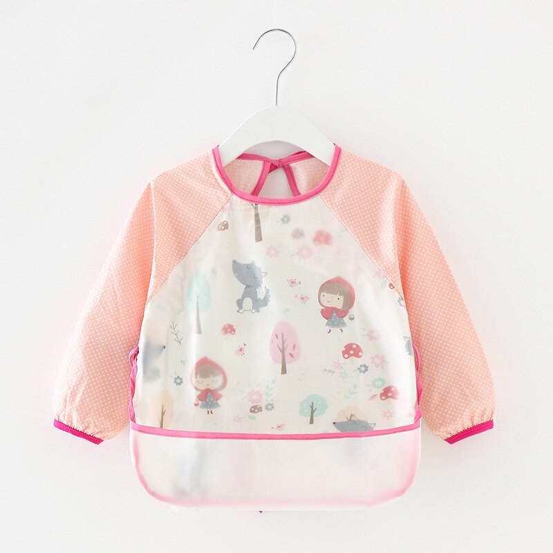 niemowlę Fartuch Bandana Bebes śliniaczki niemowlę śliniaczki wodoodporny dziecko jedzenie odzież dzieci's długo rękawy karmienie bluza śliniaczek: 11