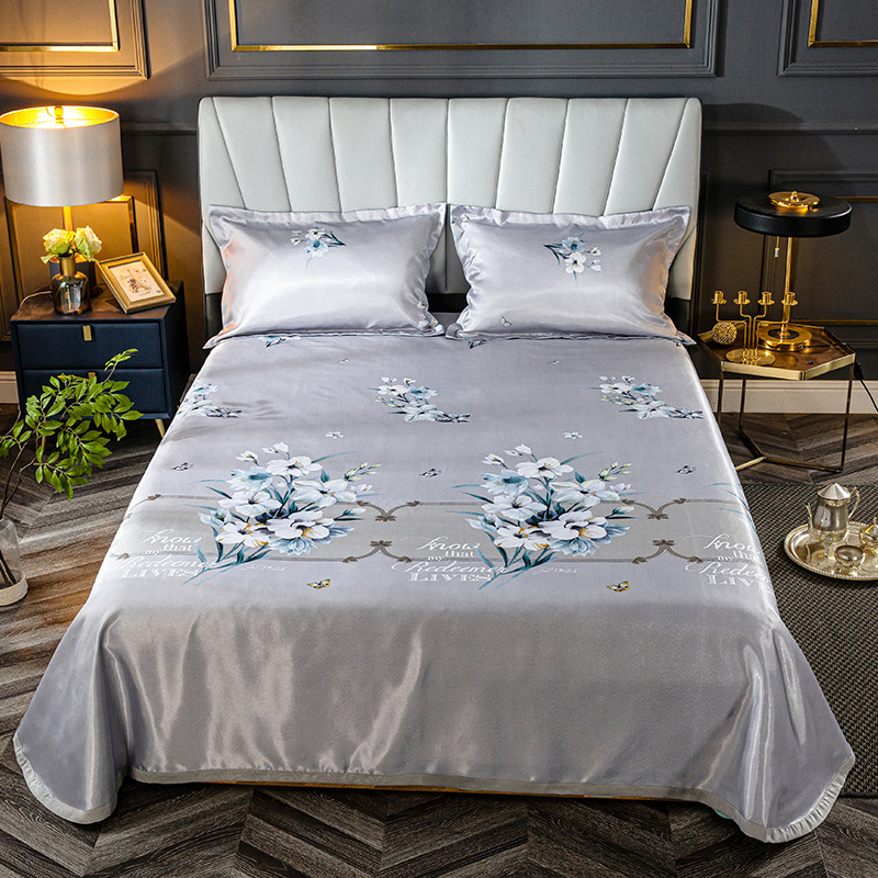 Verano Cool Sleeping Bed sábana 230x250cm aguacate impreso suave transpirable cama Mat colchones cubierta para adultos niños w/2 funda de almohada: Model 15