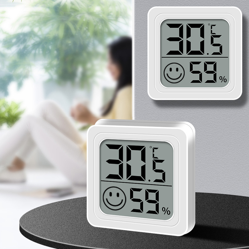 Xiaomi Youpin Thermometer Digitales Feuchtigkeitsmessgerät LCD-Bildschirm Hochpräzises Thermometer Feuchtigkeitssensor Mini tragbarer Testtisch