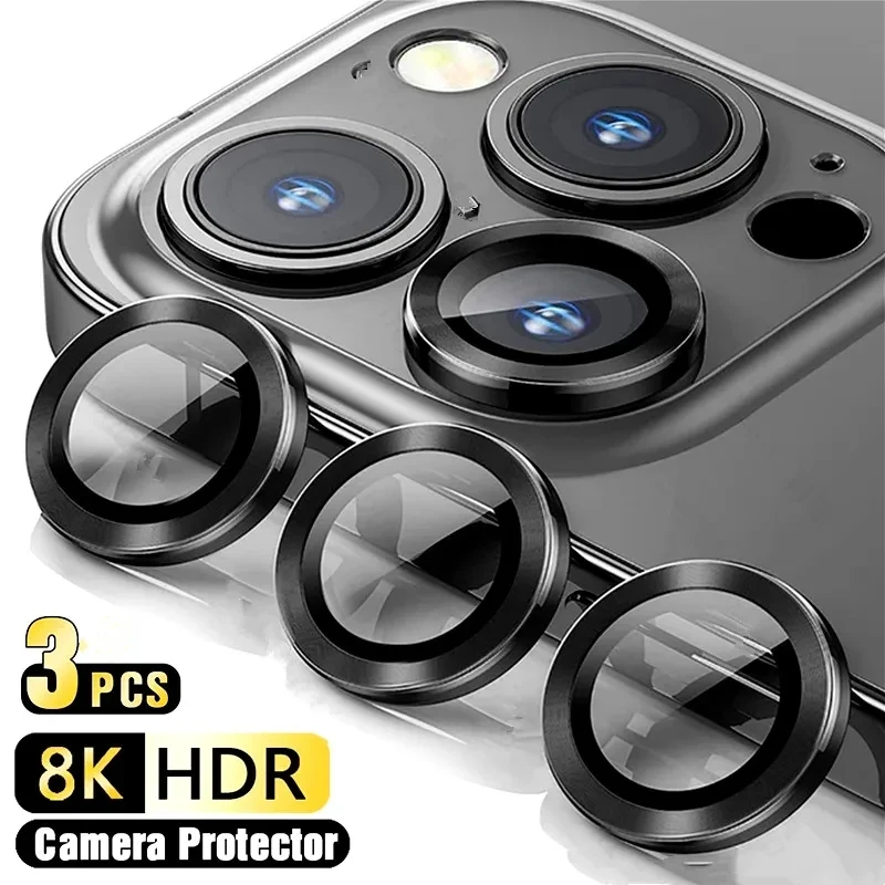 3Stck Kamera Objektiv Glas Schutz Für iPhone 11 12 13 14 15 16 Profi Max 12 13 Mini schutz Glas Für iPhone 14 15 16 Plus