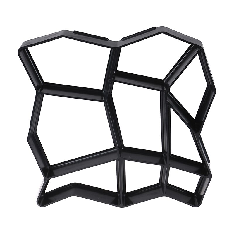 1PC Plastic Floor Compression Moulds Manually Propylene Paving Cement Concrete Mould Garden Art Pavement Mold Tool