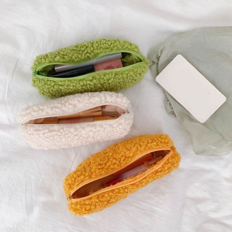 Coréen grande capacité porte-crayon Kawaii avocat crayon pochette fournitures stylo étui étudiant école bureau papeterie
