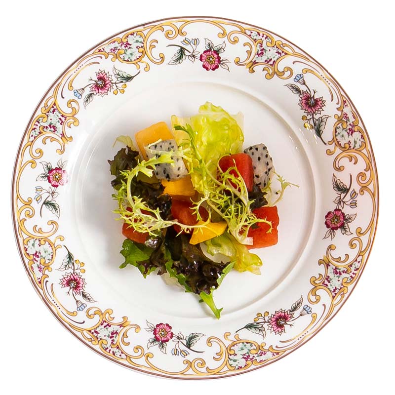 4pcs set, 8inch, fine bone china platter, porcelain dinner plates set, ceramic dinnerware set plates, kitchen plate flatter