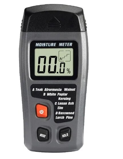 1PC MT10 Hygrometer Nauwkeurige Grote LCD Display Hout Vocht Tester Digitale Muur Vochtdetector Hout Vocht Meter: Default Title