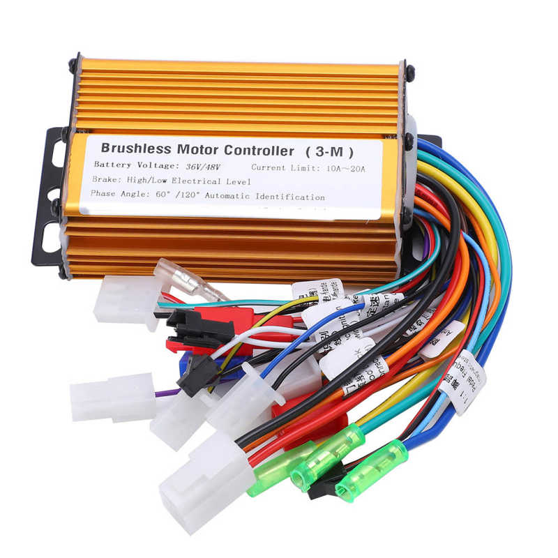 3 Mode Electric Scooter Speed Controller 3 Mode Electric Brushless Controller for Electric Bicycles: 36to48V