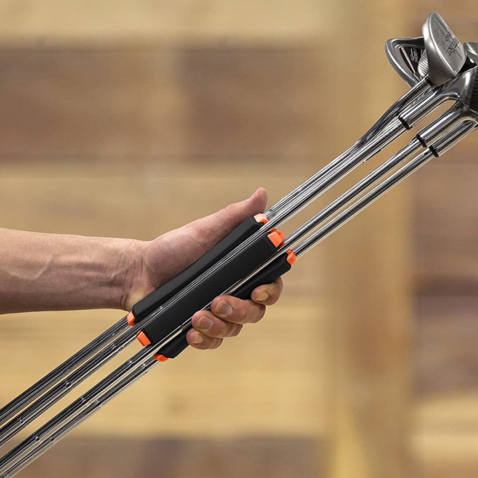 Golf Club Storage Tool Lightweight Golf Club Storage Bracket Durable Golf Stick Container Sport Accessories 6X14.5cm