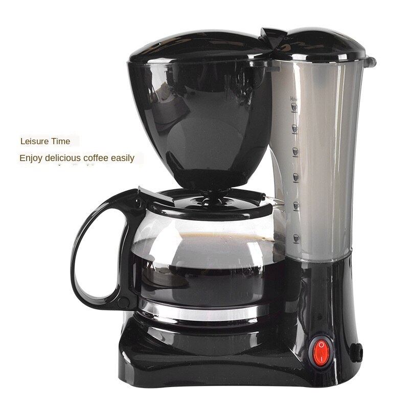 American Coffee Maker Household Small Automatic All-in-One Steam Drip Mini Coffee Machine Electric Single and Double Cups
