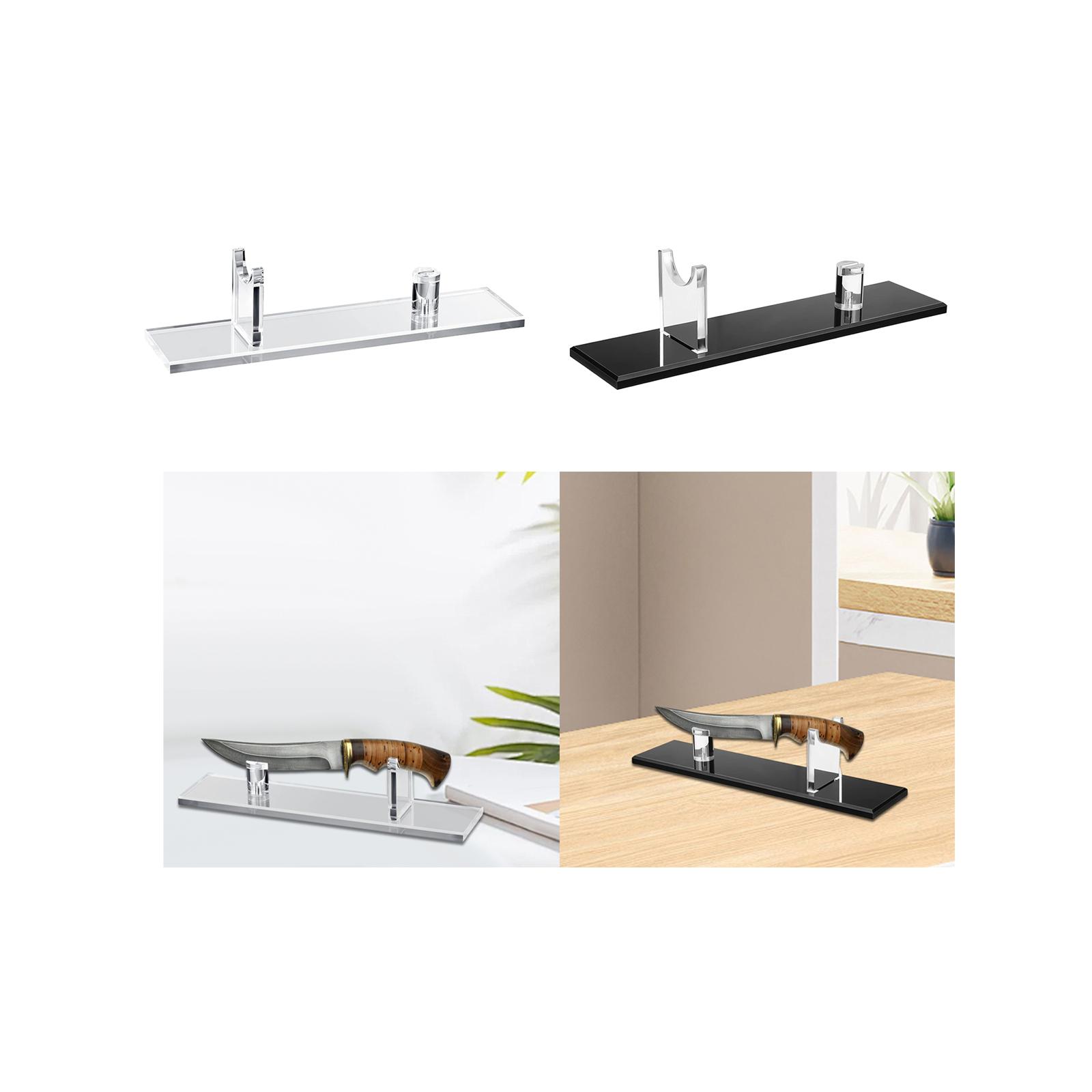 Knife display stand, versatile use, fixed blade, home decoration, collection, display, sword stand, acrylic knife stand, knife holder