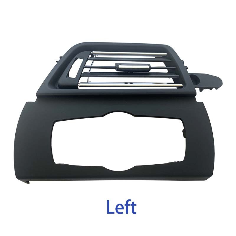 Lhd främre instrumentpanel mitt friskluft ac utloppsgrillskydd för bmw 6- serie  f06 f12 630 635 640 645 650