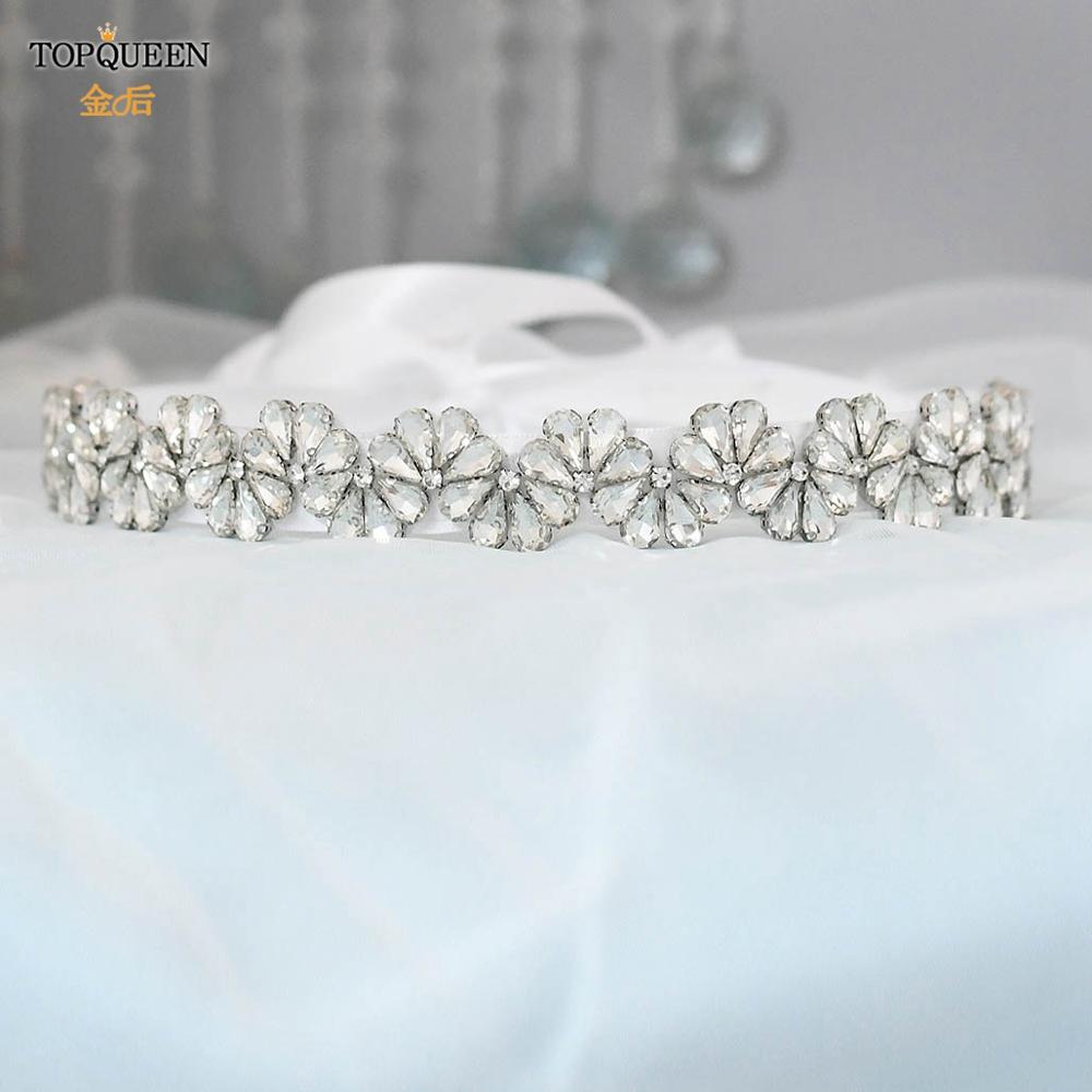 Luxury Rhinestone Belt/Hair Ribbon main image 1