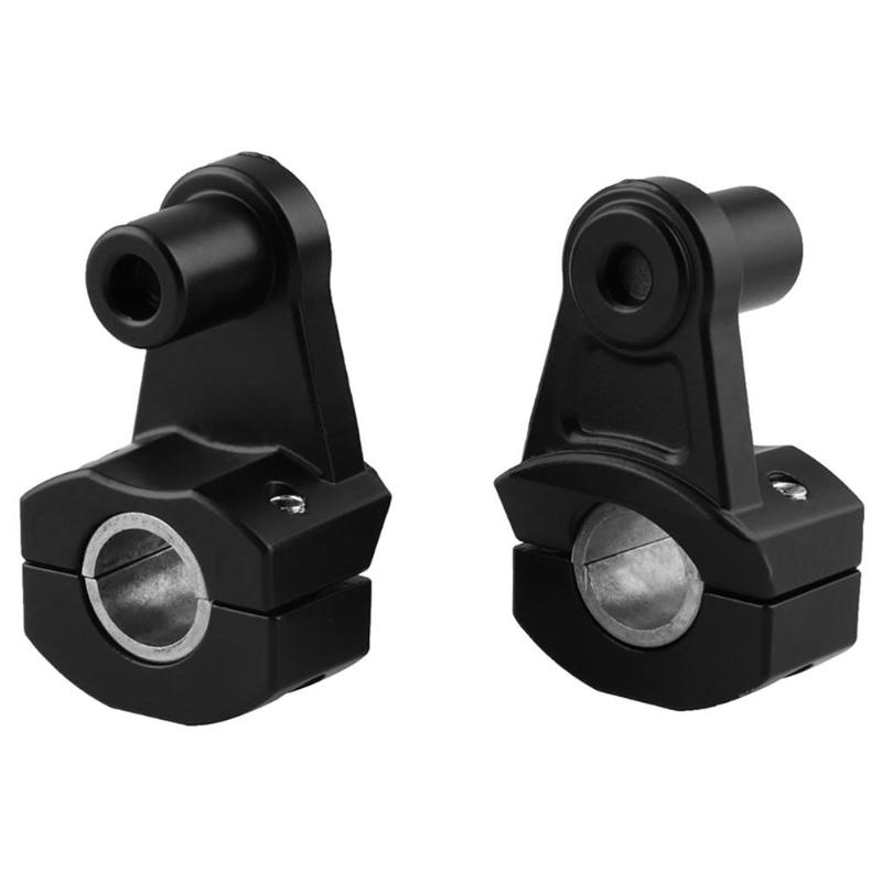 Universal Motorcycle Handlebar Risers Wear-resistant CNC Aluminum Pivoting Motorbike Handle Bar Risers for 22mm 28mm Bar Clamps