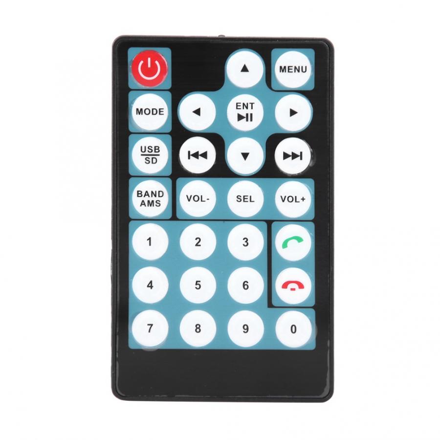 Reproductor MP5 con Bluetooth para coche, reproductor Multimedia con Radio FM, USB, AUX, Control remoto, cámara trasera
