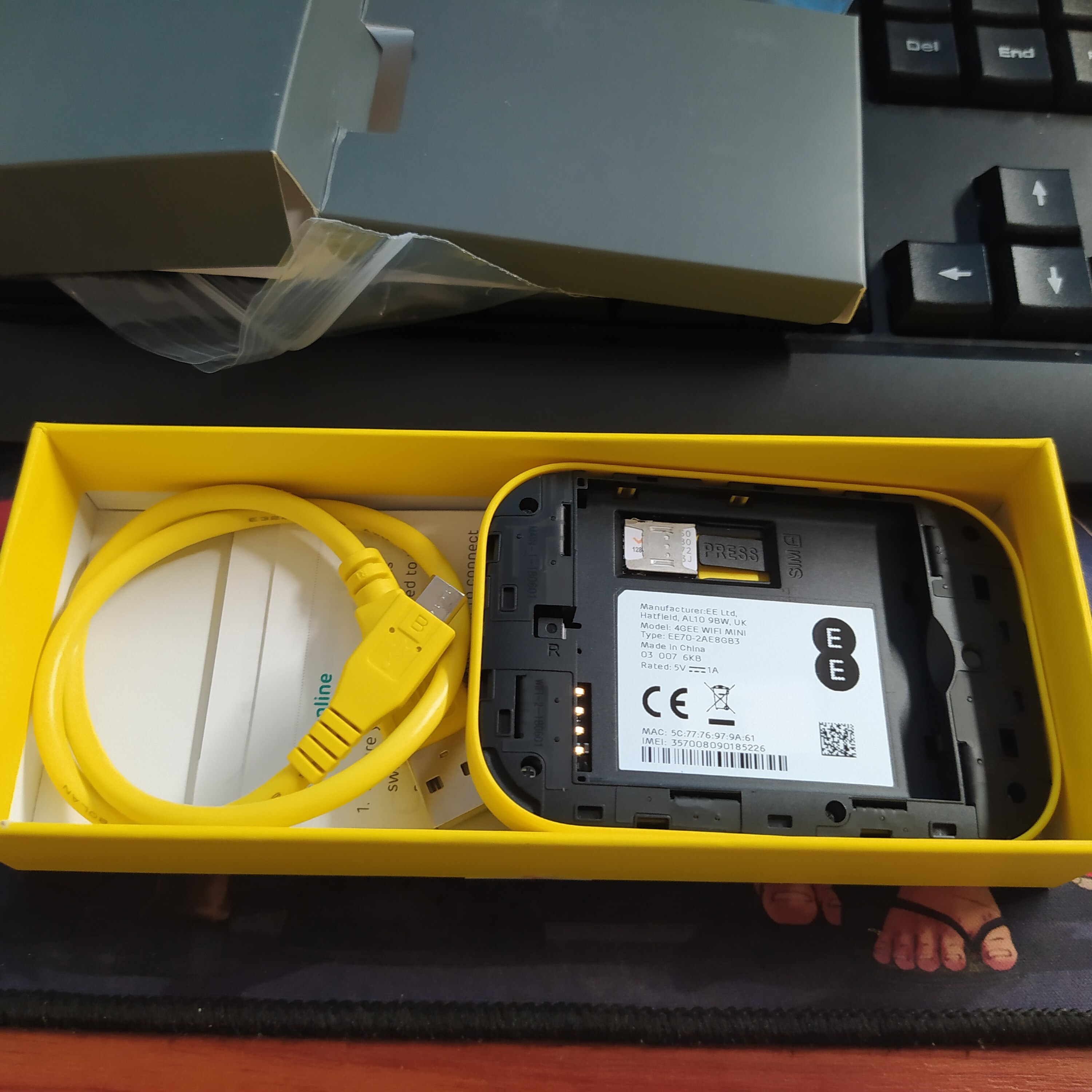 Neue entsperrt 4G EE WIFI Mini Katze7 WIFI Router Alcatel EE70 4G Tragbare MIFI Hotspot PK E5776 E5577 e5786