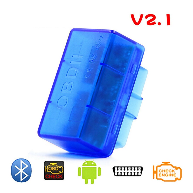 Super Mini Obd Elm327 V2.1 Multi Brand Bluetooth Diagnostic Scanner Adapter Automatic Diagnostic Tool