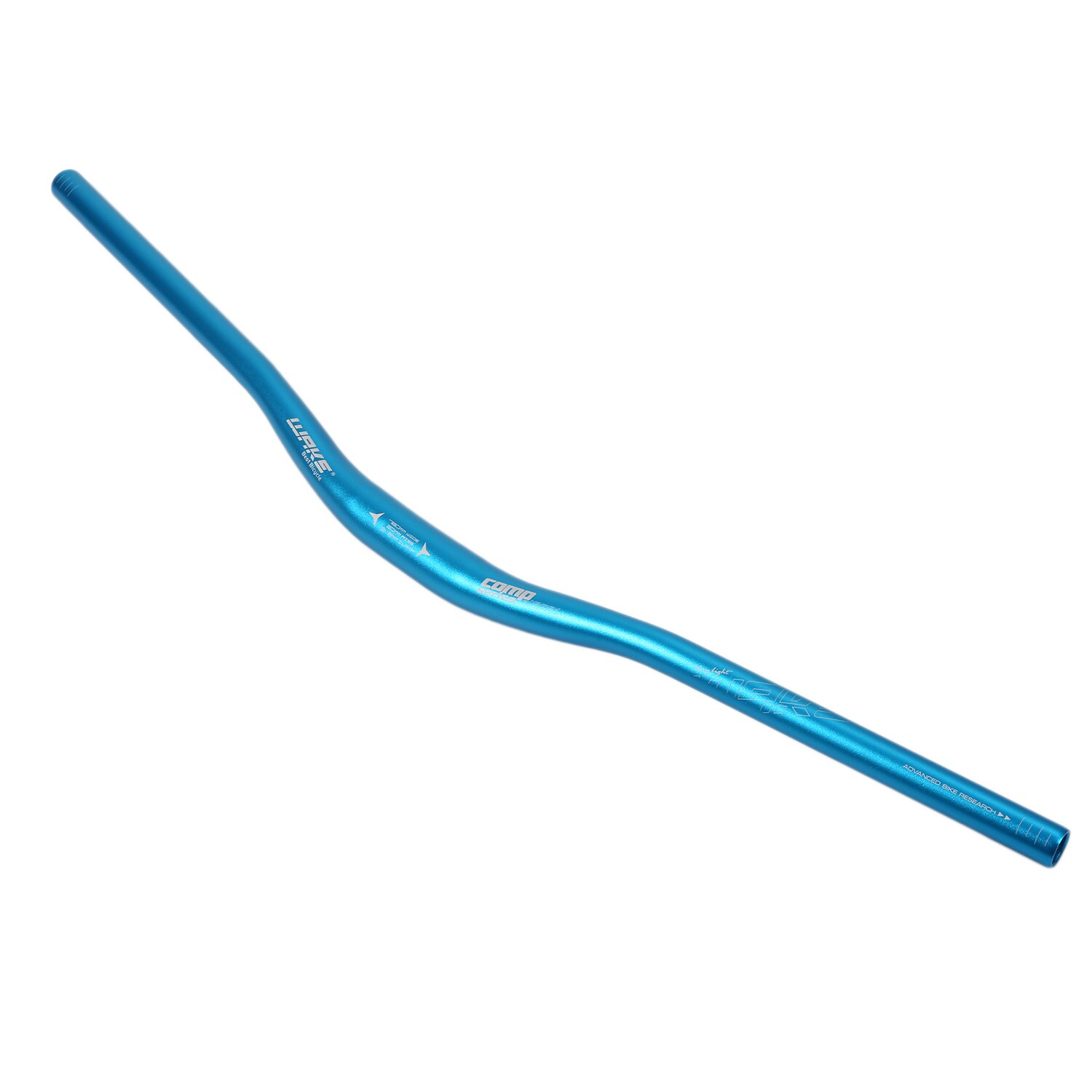 WAKE 2 Pcs 31.8 X 780 Mm MTB Mountain Bike Bicycle Aluminum Alloy Riser Handlebar, Gold & Blue