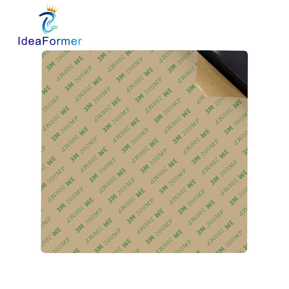 3D Printer Square Heat bed Sticker 214/220/235/310mm Print Build Plate Sticker With 3M Tape For Ender 3/5 Anet A6 A8 3d Printer.