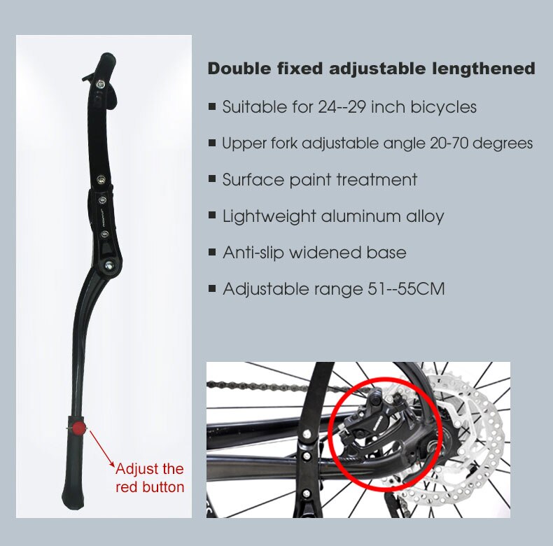 KOCEVLO-Rallonge de porte-bouilloire pour vélo, siège de VTT, support d'extension d'arc, cadre d'expansion de réglage de la dégager