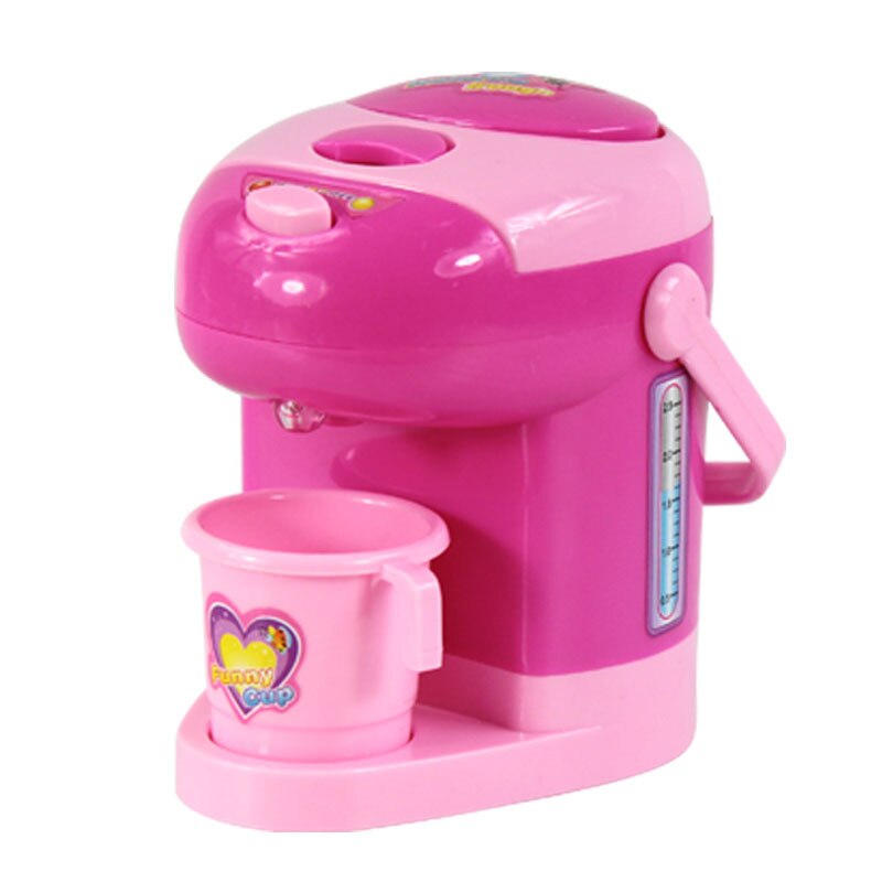 Children's mini Educational Kitchen Toys Pink Household Appliances Children Play Kitchen For Kids Girls Toy: 02 No Box