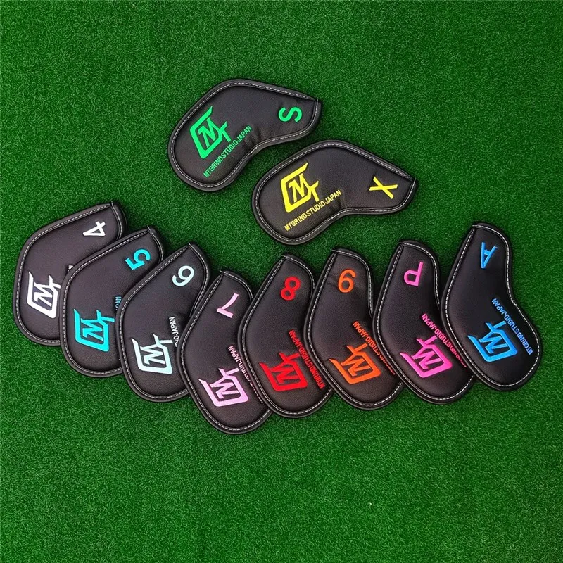 golfijzeren hoes, club headcover.set IJzeren hoes heren en dames. Golf Club Headcover: YELLOW
