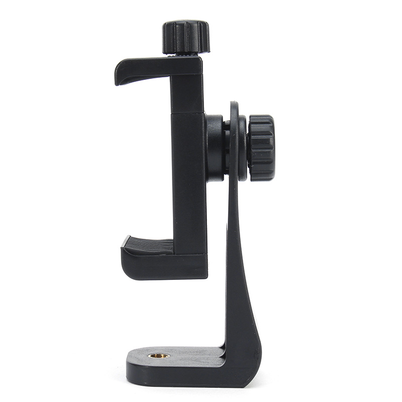 Tripod Mount/Cell Phone Clipper Vertical Bracket Smartphone Clip Holder 360 Adapter For iPhone For Samsung Mobile Cell Phone