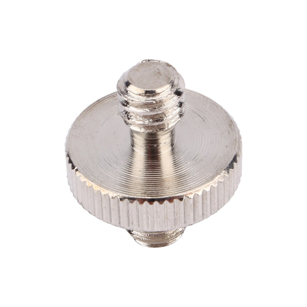 Adaptateur de vis d'appareil photo 1/4 "à 1/4, pour plaque DSLR/support de montage Flash monopode/tête sphérique/adaptateur de trépied à dégagement rapide