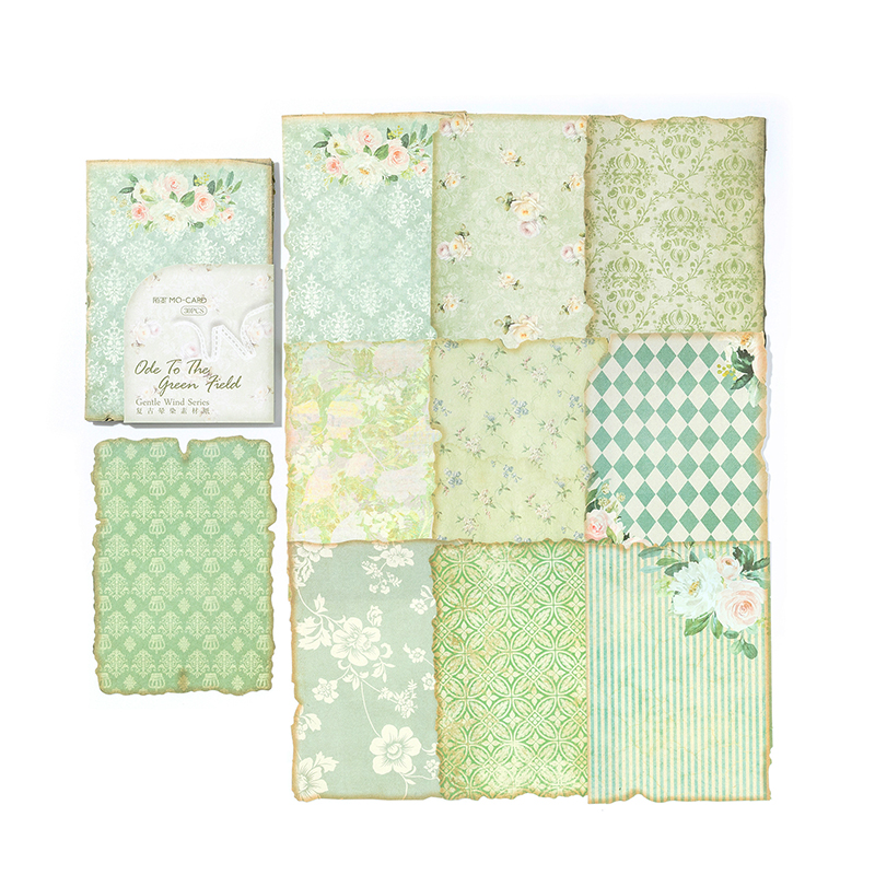 30 stks/pak Vintage Journal Scrapbooking Supplies Materiaal Etiketten papier voor Journal notebook Planner handgemaakte Craft Supplies