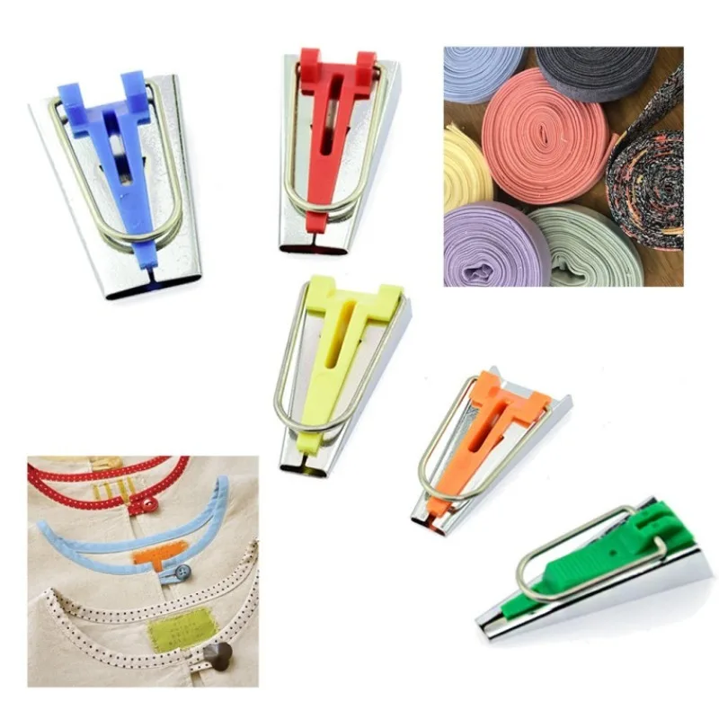 Skråbåndsverktøysett  (6-25mm)  - sying, bindeverktøy for quilting, diy-klær, vesker - kompatibelt med singer/brother