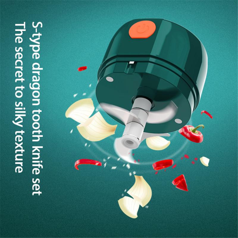 250Ml Elektrische Babyvoeding Keuken Tool Draagbare Mini Kinderen Effen Eten Mills Usb Vlees Groente Stamper Machine