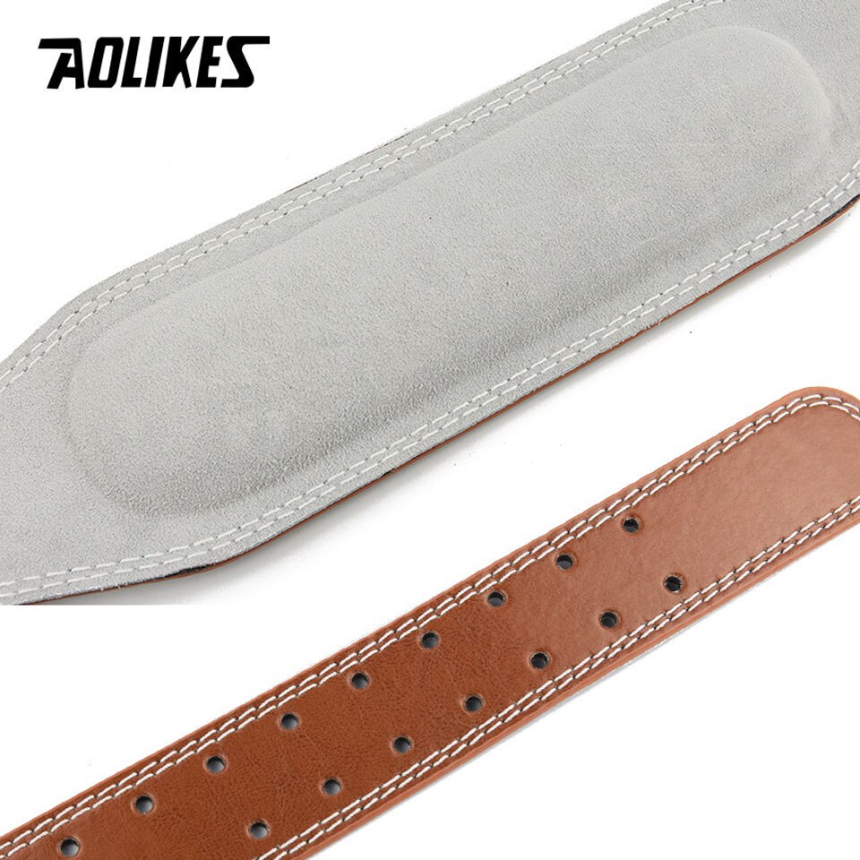 AOLIKES Wide Weightlifting Belt Bodybuilding Fitness belts Barbell Powerlifting Training waist Protector gym belt for back