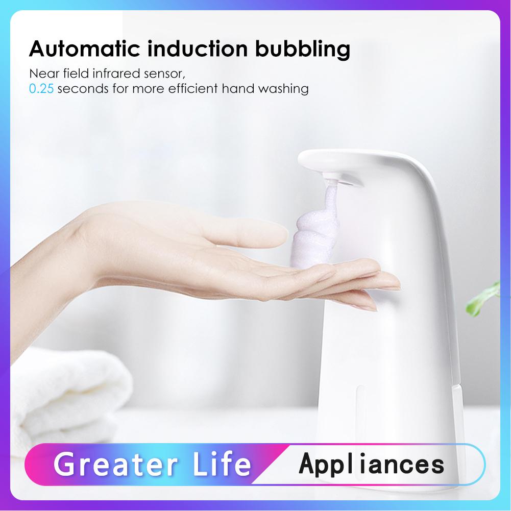 Auto Induction Foaming Hand Washer 0.25s Infrared Sensor Soap Dispenser Foaming Hand Washing Device For Kitchen Bathroom