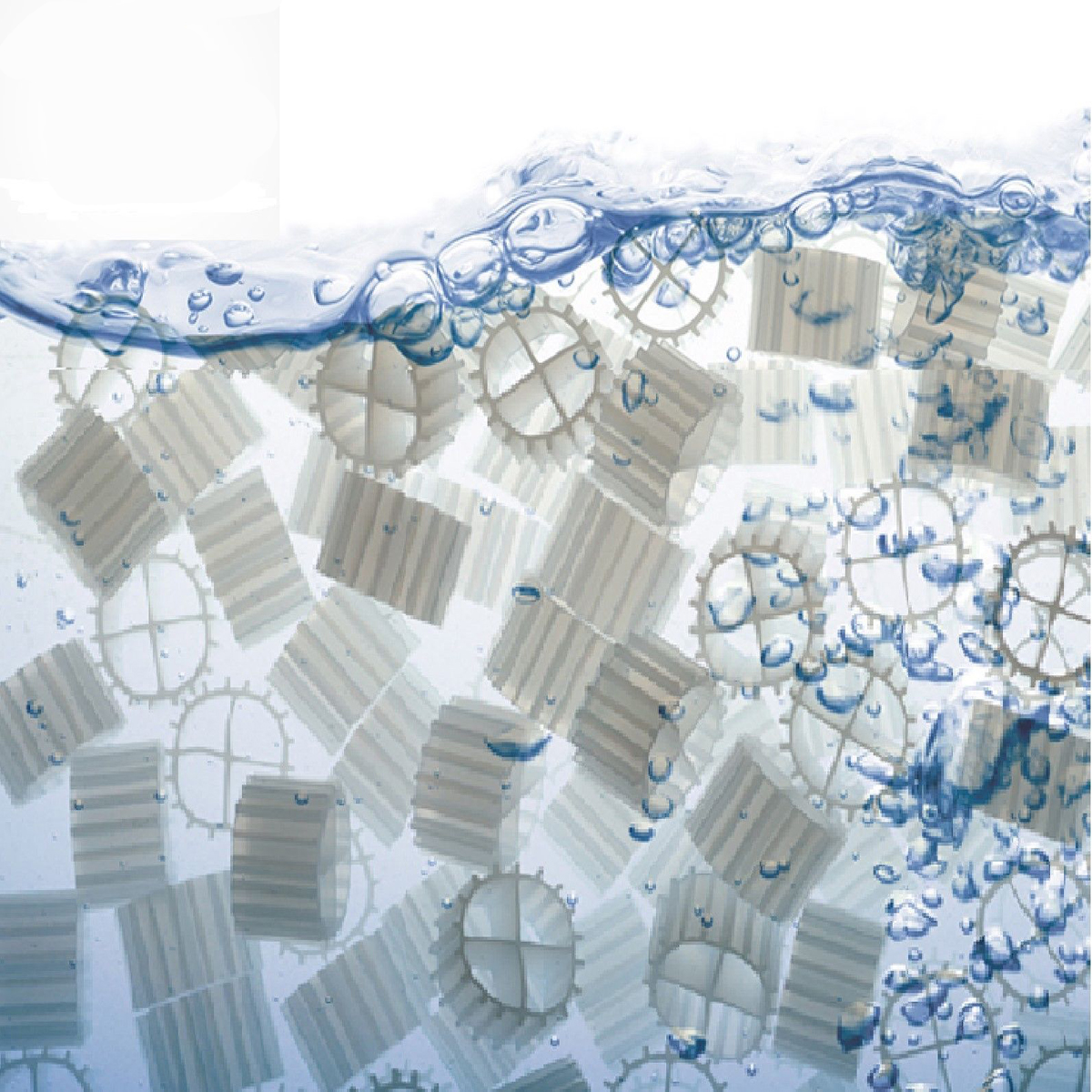 500g/1000g K1 kaldness Filter Media Biofilm Reactor Moving Bed Filtration Media MBBR for Aquarium Sump Fish Tank Bio Pond Filter