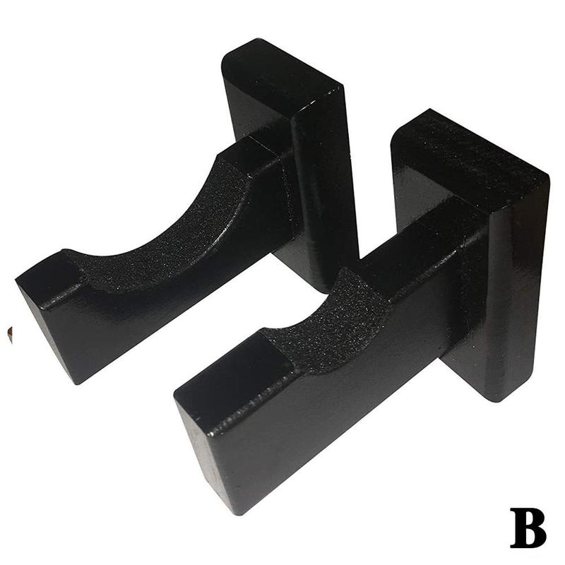 Baseball Bat Display Wall Mount Bat Holders for Wall with Felt Liner and Screws Bat Wall Mount: B