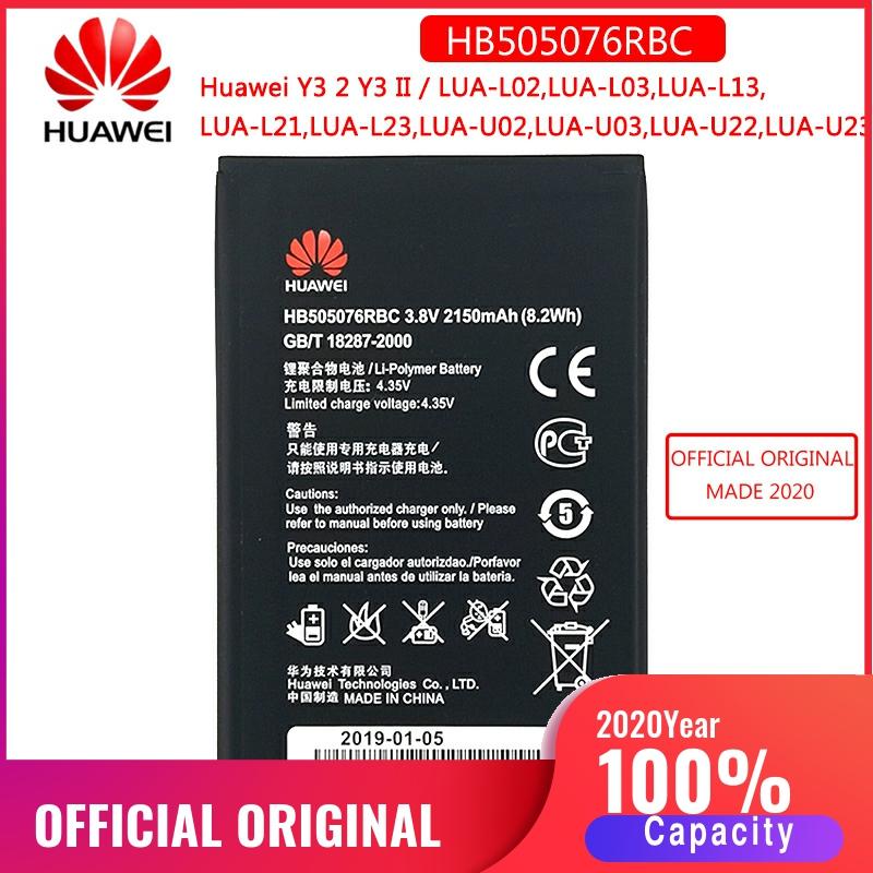 HB505076RBC Original Battery For Huawei Y3 2 Y3 II / LUA-L02,LUA-L03,LUA-L13,LUA-L21,LUA-L23,LUA-U02,LUA-U03,LUA-U22,LUA-U23