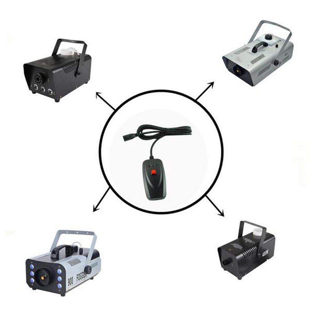 Fog Machine Wired Remote Control 3Pins for 400w 1500w Smoke Machine 2.5m